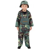 Leger kleding soldatenpak kind 145-158 (10-12 jaar)  -