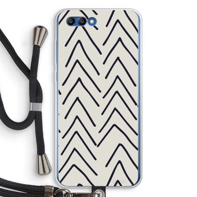 Marrakech Arrows: Honor 10 Transparant Hoesje met koord