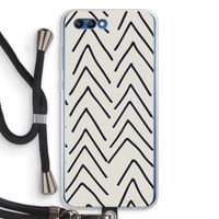 Marrakech Arrows: Honor 10 Transparant Hoesje met koord