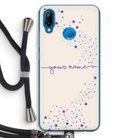 Sterren: Huawei P20 Lite Transparant Hoesje met koord