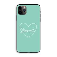 Friends heart pastel: iPhone 11 Pro Max Biologisch afbreekbaar hoesje