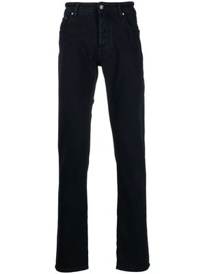 Jacob Cohën jean bootcut à taille mi-haute - Bleu