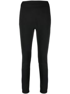 Dolce & Gabbana legging à chevilles zippées - Noir