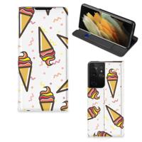 Samsung Galaxy S21 Ultra | Flip Style Cover | Icecream