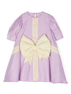 WAUW CAPOW by BANGBANG robe Ivy Bow - Violet