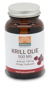 Mattisson Krill olie omega 3 500mg