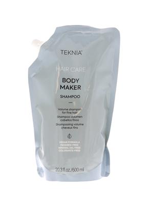 Lakmé Teknia Body Maker Volume Shampoo Refill 600ml | Voor Shampoo Zonder Parabenen