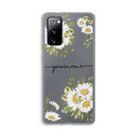 Daisies: Samsung Galaxy S20 FE / S20 FE 5G Transparant Hoesje