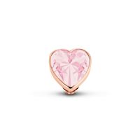 Melano Twisted Heart Steentje Milk Pink Rosé