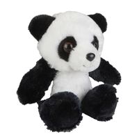 Pluche knuffel dieren Panda beertje 18 cm