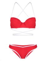 Noire Swimwear bikini à balconnets - Rouge