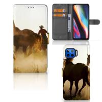 Motorola Moto G 5G Plus | Telefoonhoesje | Met pasjeshouder | Design Cowboy