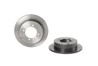 Remschijf COATED DISC LINE BREMBO, Remschijftype: Massief, u.a. fÃ¼r Mitsubishi, KIA, Hyundai