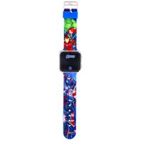 Mervel LED Horloge Avengers Blauw