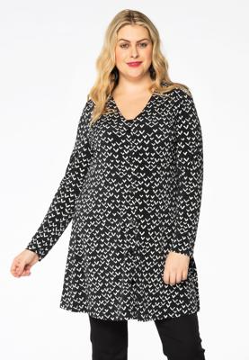 Yoek Vest wide bottom VENCE | Zwart | Maat 50/52