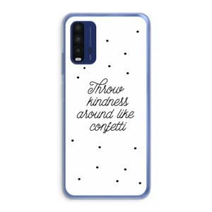 Confetti: Xiaomi Redmi 9T Transparant Hoesje