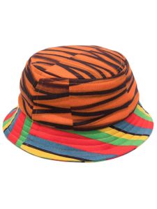 Pierre-Louis Mascia multi-way striped bucket hat - Rouge