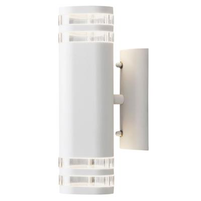KonstSmide WandspotModena Up - Down 2-lichts 28cm wit - 7516-250
