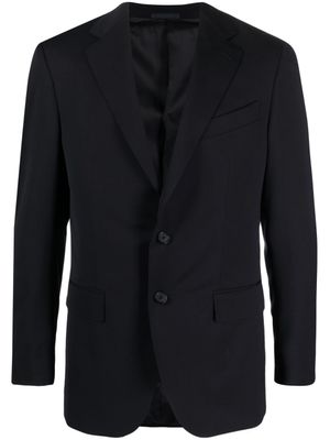 Caruso blazer à simple boutonnage - Bleu