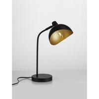 Lyora TafellampGeti zwart met gouden binnenkant - 9555808