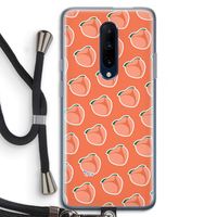 Just peachy: OnePlus 7 Pro Transparant Hoesje met koord