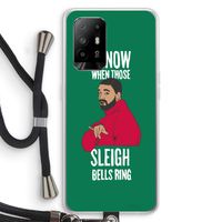 Sleigh Bells Ring: Oppo A94 5G Transparant Hoesje met koord Sleigh Bells Ring: Oppo A94 5G Transparant Hoesje met koord