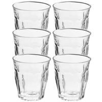 Duralex Picardie water/drinkglazen - set 24x stuks - 310 ml - transparant - luxe glas