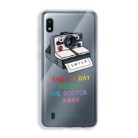 Smile: Samsung Galaxy A10 Transparant Hoesje