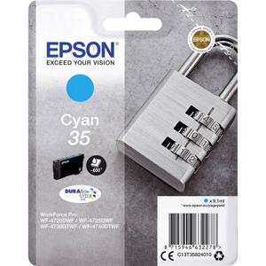 Epson Inktcartridge T3582, 35 Origineel Cyaan C13T35824010