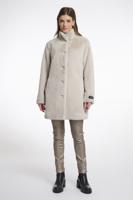 Rino & Pelle Nonna.7002511 Single Breasted Fake Fur Coat Winterjassen 9030 Birch
