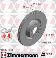 Remschijf Coat Z 100123820