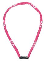 Axa Kettingslot rigid rcc code 120x3,5 met polyester hoes - roze