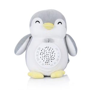 Chipolino Pluche Babyprojector Knuffelpinguïn met Muziek & Licht