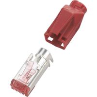 Hirose Electronic TM31 RJ45-connector, TM31 CAT 6, afgeschermd HR31RT10 Rood 10 stuk(s)