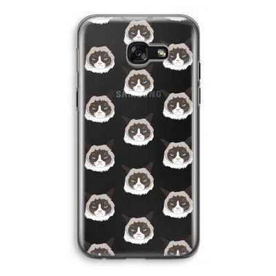 It's a Purrr Case: Samsung Galaxy A5 (2017) Transparant Hoesje