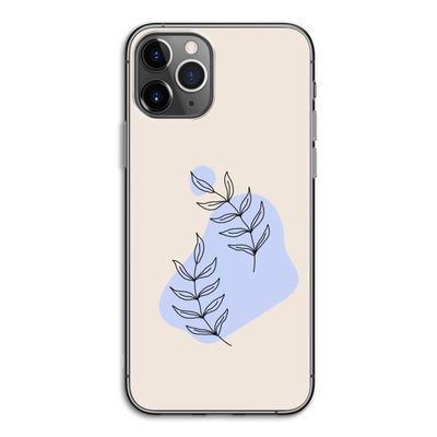 Leaf me if you can: iPhone 11 Pro Transparant Hoesje