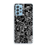 Vexx Black City : Samsung Galaxy A73 Transparant Hoesje