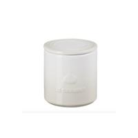 LE CREUSET - Aardewerk - Bewaarpot Knoflook 0,42l Meringue