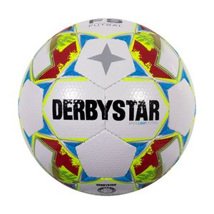 Derbystar 286021 Apus Light Futsal - White-Yellow - 4