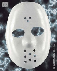 Hockey masker wit