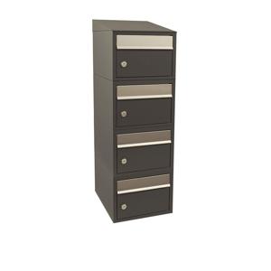 Stoer! Brickset 4-Hoog Met Dak Antraciet - 40215065_1x4d