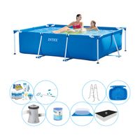 Intex Frame Pool Rechthoekig 220x150x60 cm - Deluxe Zwembad Deal