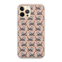 Zwarte poes: iPhone 13 Pro Max Transparant Hoesje Zwarte poes: iPhone 13 Pro Max Transparant Hoesje
