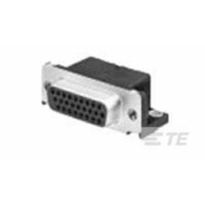 TE Connectivity TE AMP AMPLIMITE HD22 Board Mount Connectors 1-1734344-2 1 stuk(s) Tray