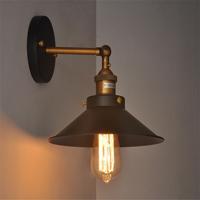 Retro bar gangpad trap balkon engineering LED wand lamp grootte: 24cm