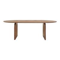 by fonQ Ponder Eettafel B 220 cm - Tabacco