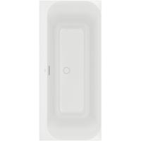 Villeroy & Boch Loop duobad - 180x80cm - rechthoek - acryl Stone White mat uba180lsf2v-rw
