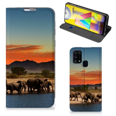 Samsung Galaxy M31 | Hoesje maken | Olifanten