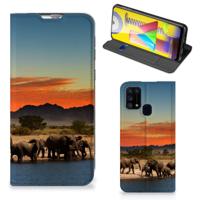 Samsung Galaxy M31 | Hoesje maken | Olifanten