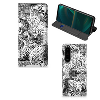 Mobiel BookCase Sony Xperia 5 III Skulls Angel - thumbnail